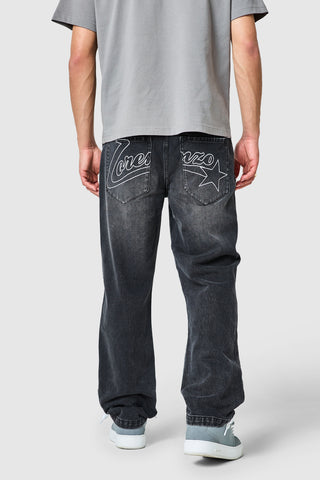 All Star Relaxed Jean - Black