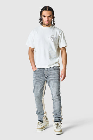 Carlo Flare Jean - Mid Grey