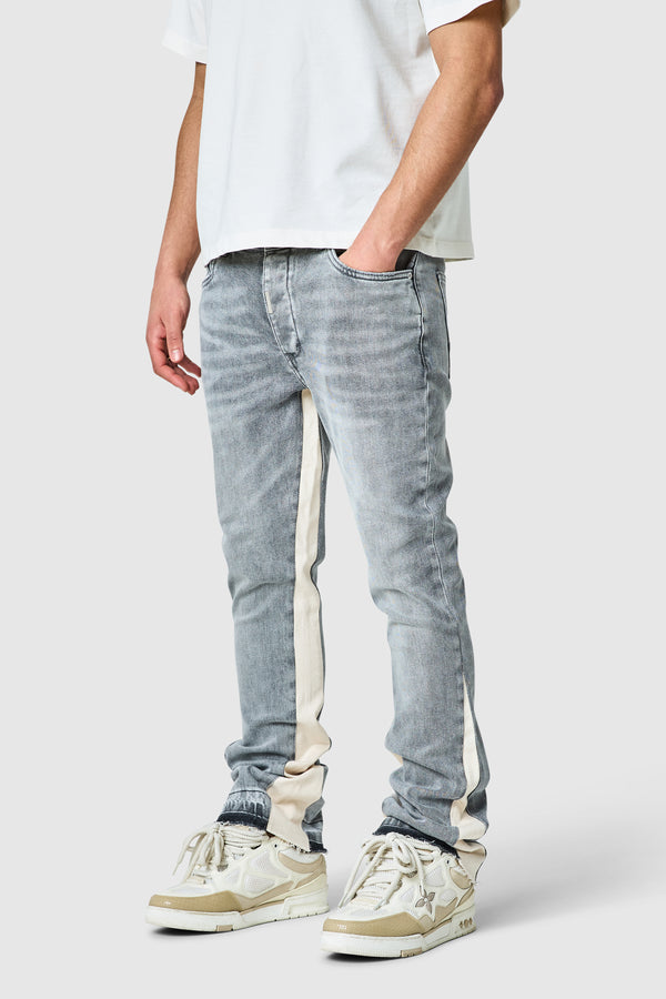 Carlo Flare Jean - Mid Grey