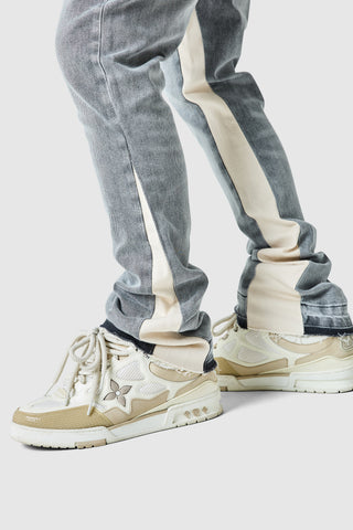 Carlo Flare Jean - Mid Grey