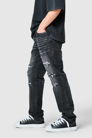 Dillon Relaxed Jean - Washed Black