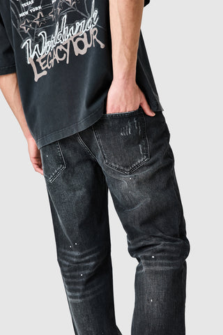 Dillon Relaxed Jean - Washed Black