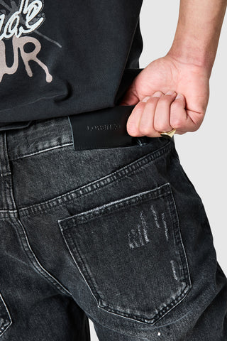 Dillon Relaxed Jean - Washed Black