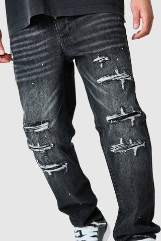 Dillon Relaxed Jean - Washed Black