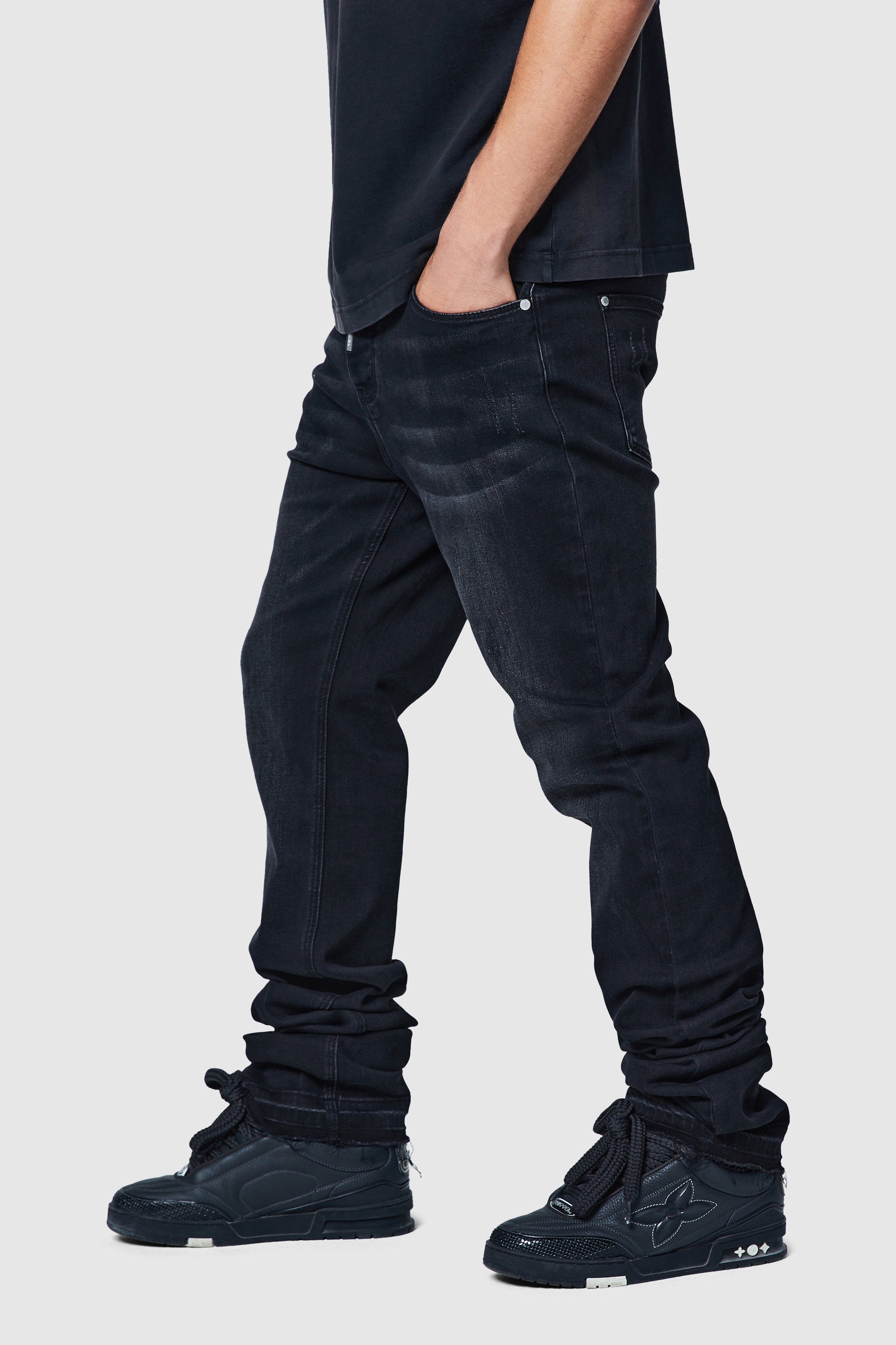 Trussardi Jeans Denim Uomo Regular Fit In Cotone - Foto 5