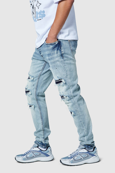 Dillon Slim Jean - Light Blue