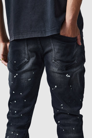 Oasis 2.0 Jean - Black/Bleach