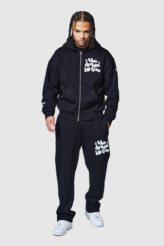 Dream Is Free 2.0 Zip Hood - Black