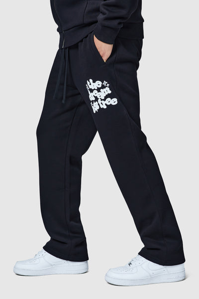 Dream Is Free 2.0 Jogger - Black/White