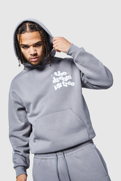 Dream Is Free 2.0 Hood - Steel