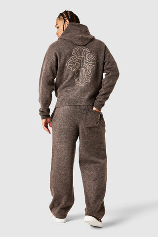 Novus Knitted Jogger - Dusty Cocoa