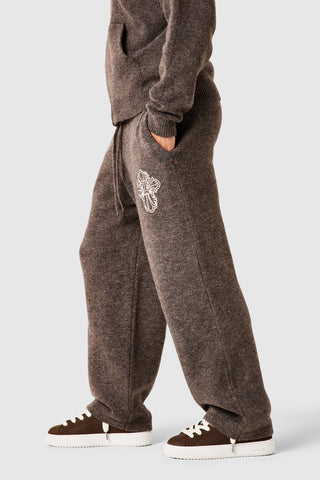 Novus Knitted Jogger - Dusty Cocoa