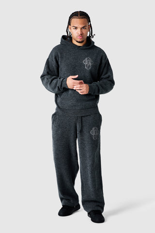 Novus Knitted Jogger - Charcoal