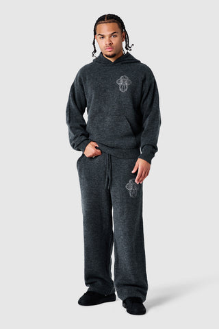 Novus Knitted Jogger - Charcoal