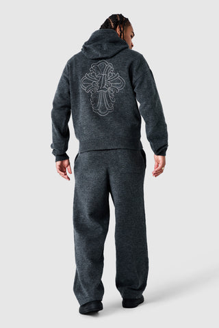 Novus Knitted Jogger - Charcoal