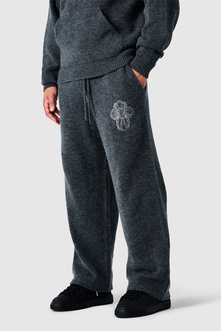 Novus Knitted Jogger - Charcoal