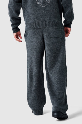 Novus Knitted Jogger - Charcoal