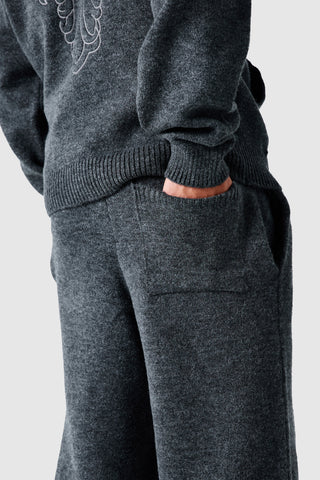 Novus Knitted Jogger - Charcoal