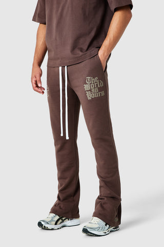 World Is Yours 3.0 Jogger - Deep Brown