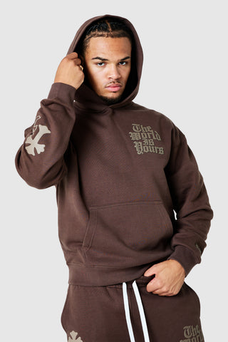 World Is Yours 3.0 Hood - Deep Brown