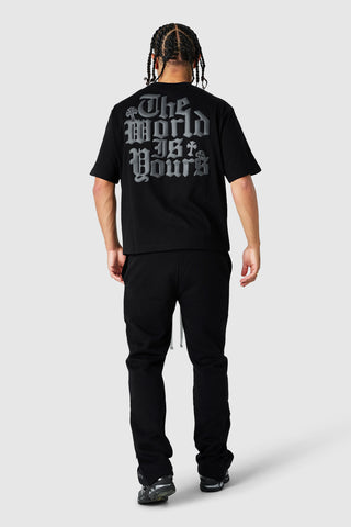 World Is Yours 3.0 Tee - Black