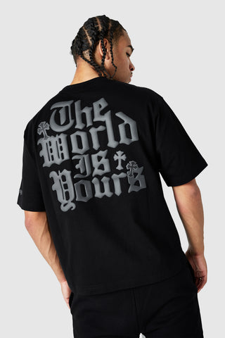World Is Yours 3.0 Tee - Black