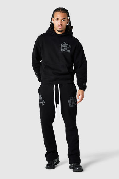World Is Yours 3.0 Tracksuit - Black
