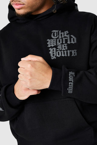 World Is Yours 3.0 Hood - Black