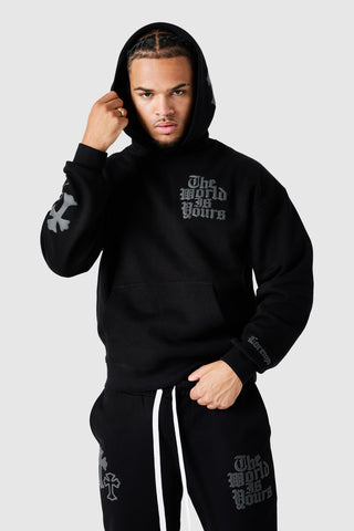 World Is Yours 3.0 Hood - Black