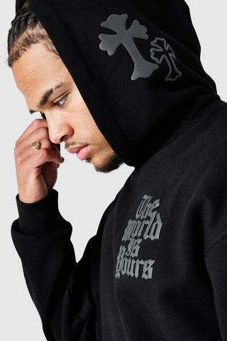 World Is Yours 3.0 Hood - Black