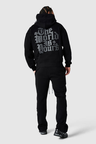 World Is Yours 3.0 Hood - Black