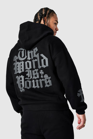 World Is Yours 3.0 Hood - Black