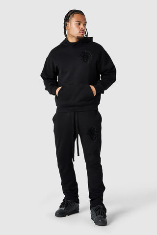 Vinci Tracksuit - Black