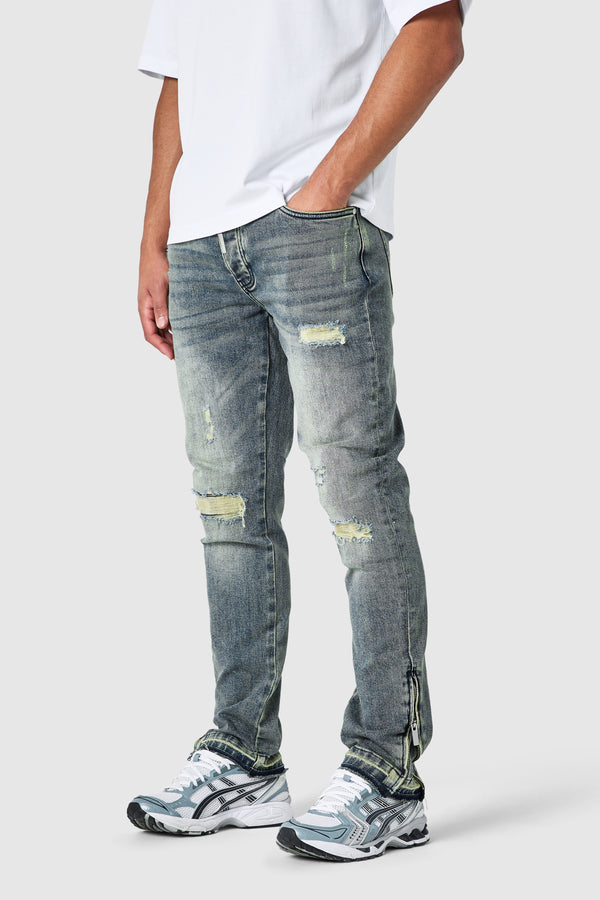 Enzo Slim Jean - Desert Blue