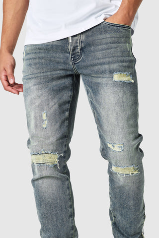Enzo Slim Jean - Desert Blue