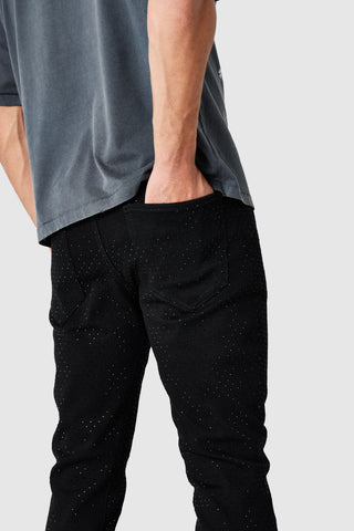 Shadow Flare Diamante - Jet Black