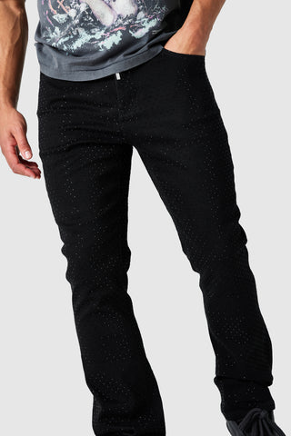Shadow Flare Diamante - Jet Black