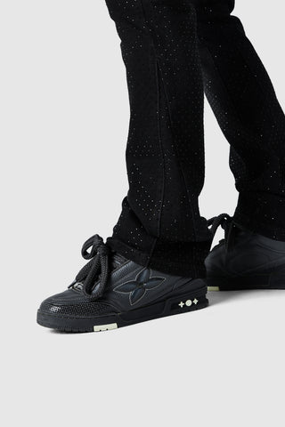Shadow Flare Diamante - Jet Black