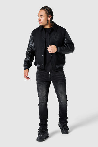 Legion Varsity Jacket - Black
