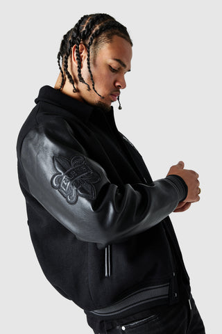 Legion Varsity Jacket - Black