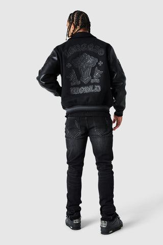 Ovie Slim Jean - Jet Black