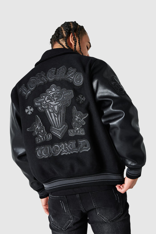 Legion Varsity Jacket - Black