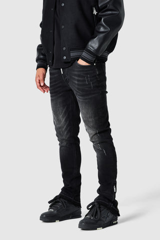 Ovie Slim Jean - Jet Black