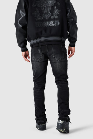 Ovie Slim Jean - Jet Black