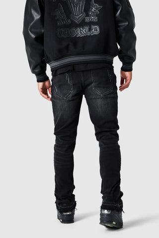 Ovie Slim Jean - Jet Black