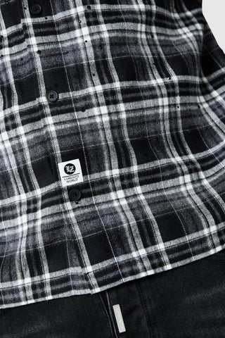 Diamante Overshirt - Black