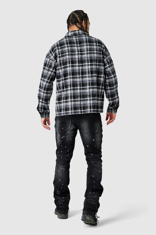 Diamante Overshirt - Black