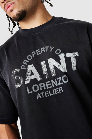Saint Stud Tee - Inkwell Shadow