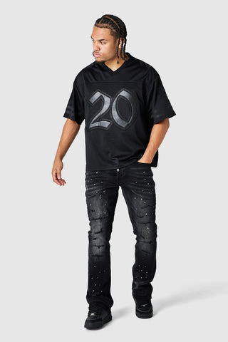 Shield Jersey - Tonal black