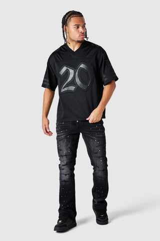 Shield Jersey - Tonal black